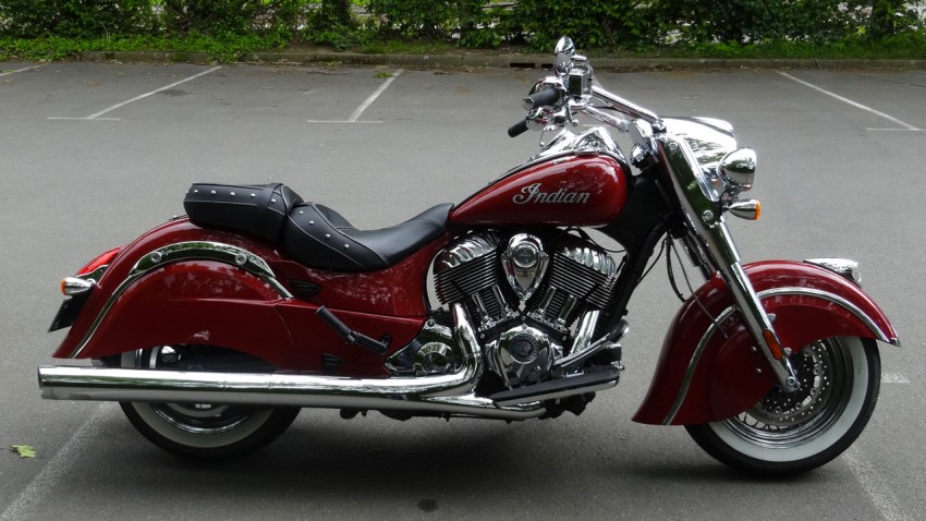 Moto américaine Indian : Chief Classic !
