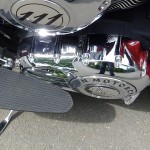 plateau pour les pieds sur l'Indian Classic