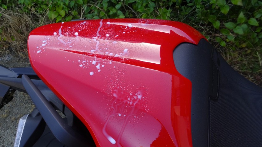 Spray Wax NXT sur la peinture