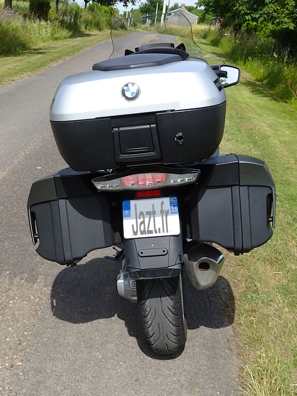 valise sur le R1200RT : choisir son top case