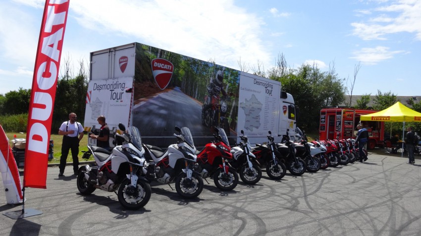 ducati tour à laval en juillet 2015