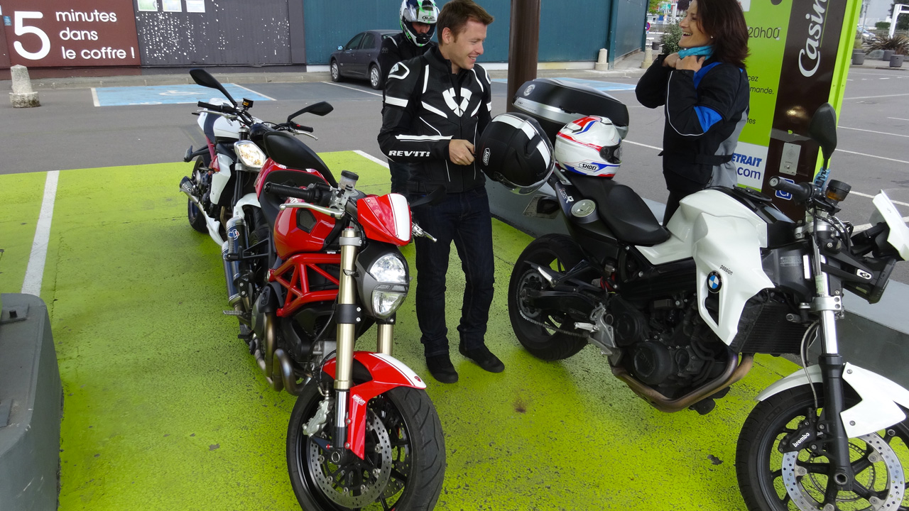 motard Rennais à poil