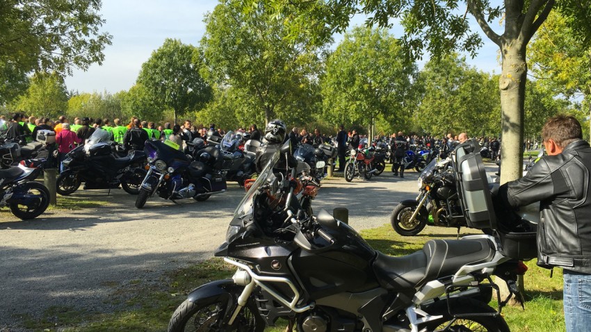 départ de la manif de Rennes