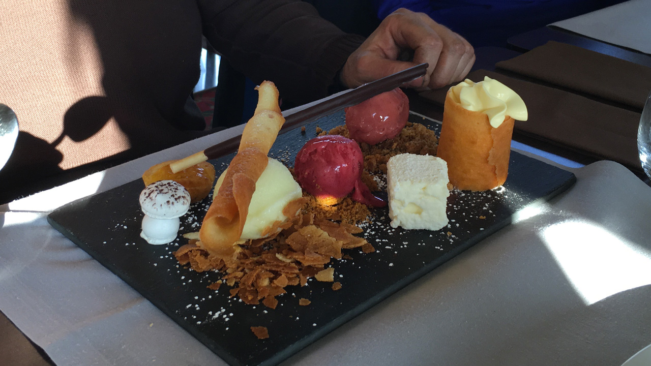 glace au restaurant du golf de saint-malo