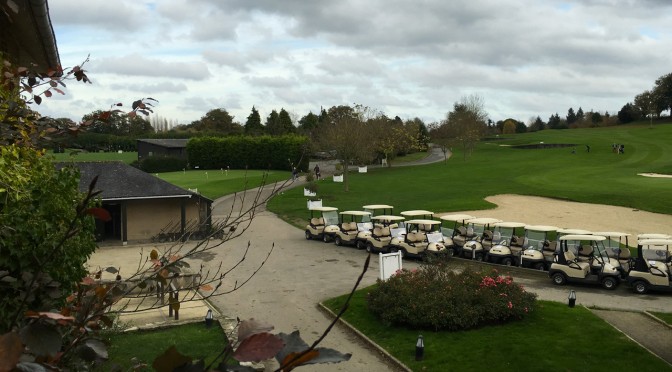 Golfette au Golf de Saint-Malo