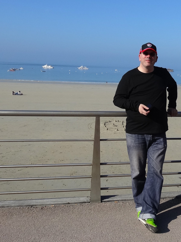 David Jazt en bord de mer