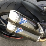 Echappement Termignoni sur le 1100 Evo Monster