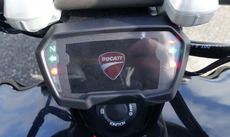 démarrage du XDiavel