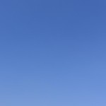 ciel bleu du 13 mars 2016 à Rennes