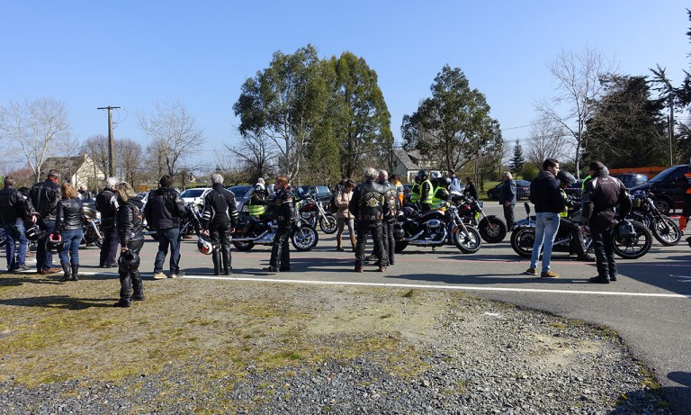 motard Harleytiste à Rennes