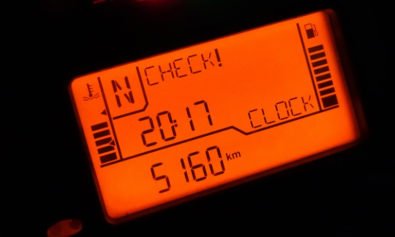 Un peu plus de 5000km sur le K1300S