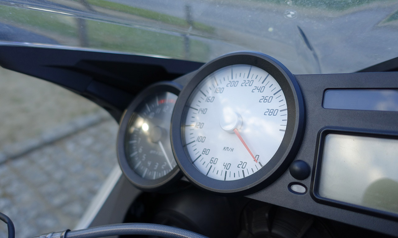 Tableau de bord du K1300S