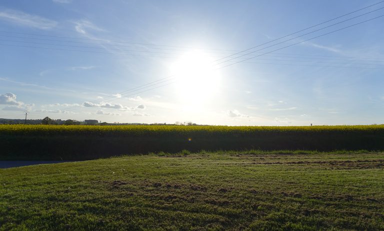 campagne aux alentours de Rennes