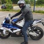 Laurent sur son S1000RR BMW