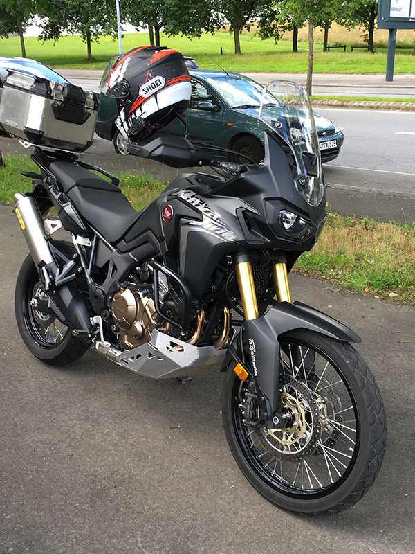 African Twin Honda 2016 de François