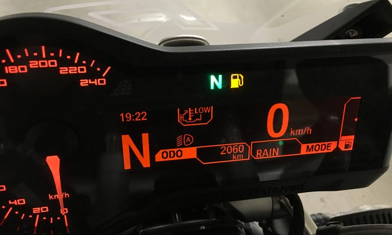 kilométrage de départ sur le R12R