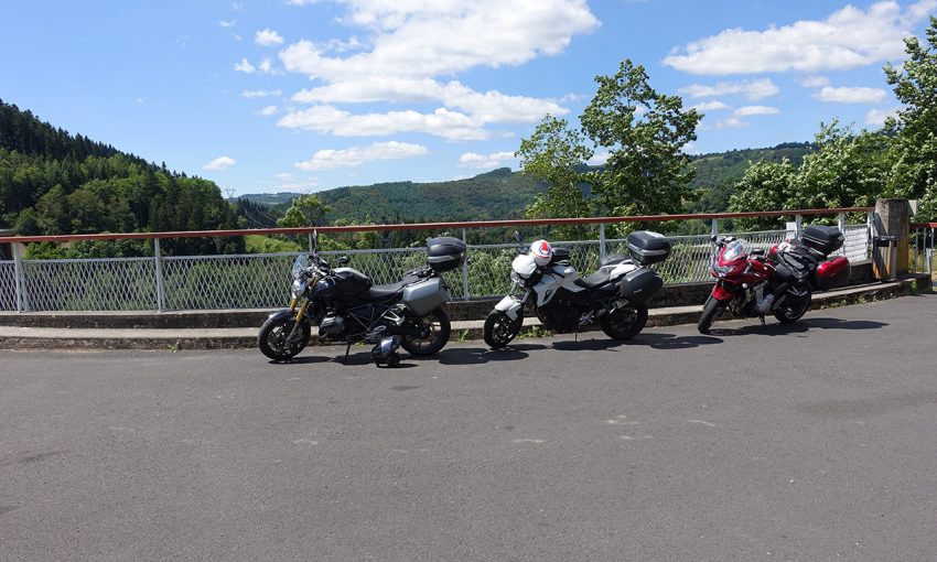 les motards rennais au coeur de la dordogne