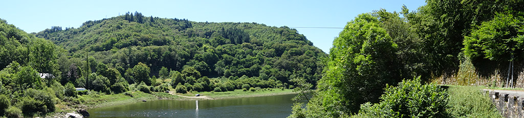 vue 180 degrés sur la Dordogne 