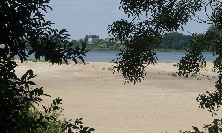 Les bords de la Loire à moto