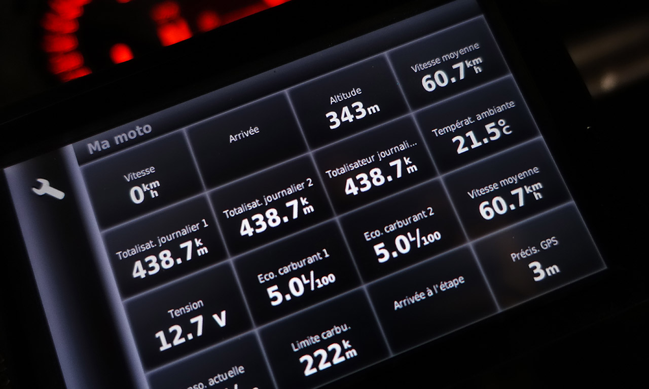 bilan première journée à moto
