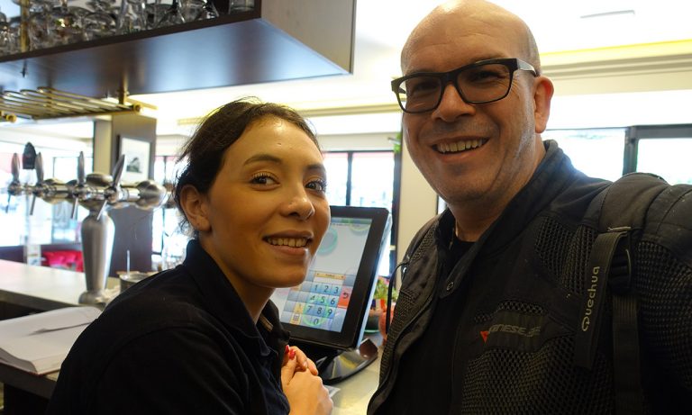 Rachel du Bistrot d'Aurillac avec David Jazt