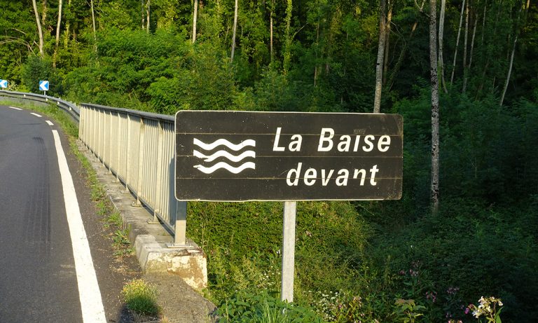 La baise devant