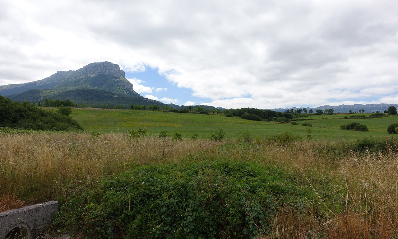 Paysage des Pyrénées côté Espagne
