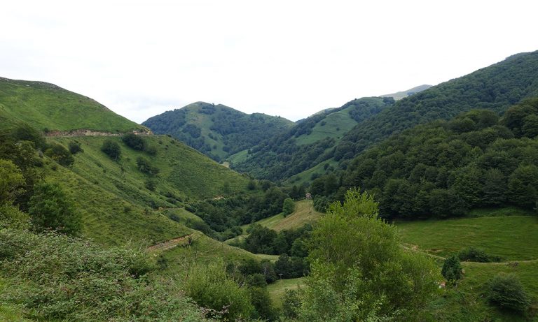 vue sur la montagne des Pyrénées