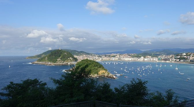 Saint Sébastien en Espagne