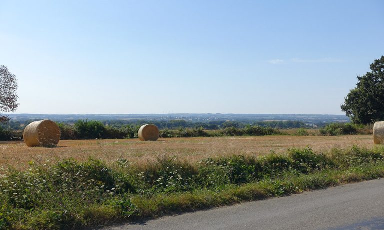 vue sur la campagne Rennaise
