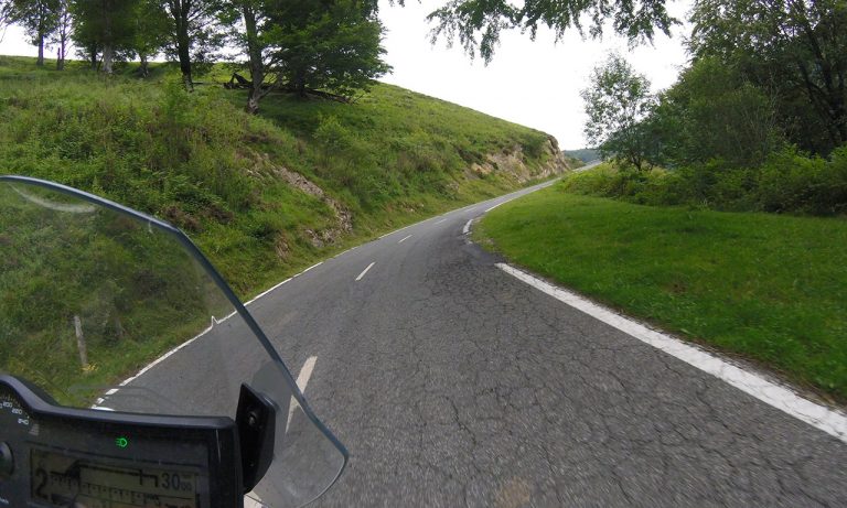 Balade moto en Espagne
