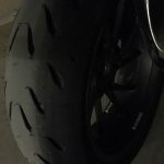 pneu moto en rodage : michelin RS