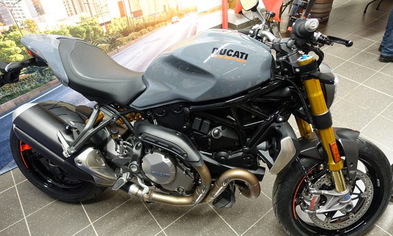 couleur grise pour le Monster 1200 S 2017