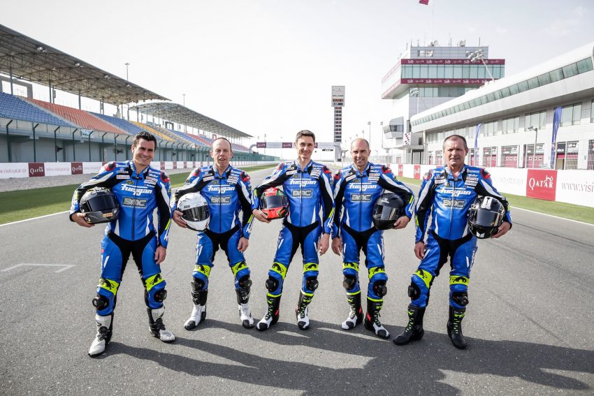 BMC Moto sur le circuit de Losail au Qatar