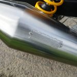 échappement en option sur Thruxton R