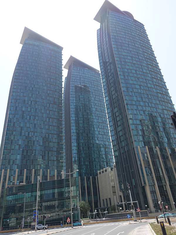 Shangri-La Hotel Doha, vue exterieure