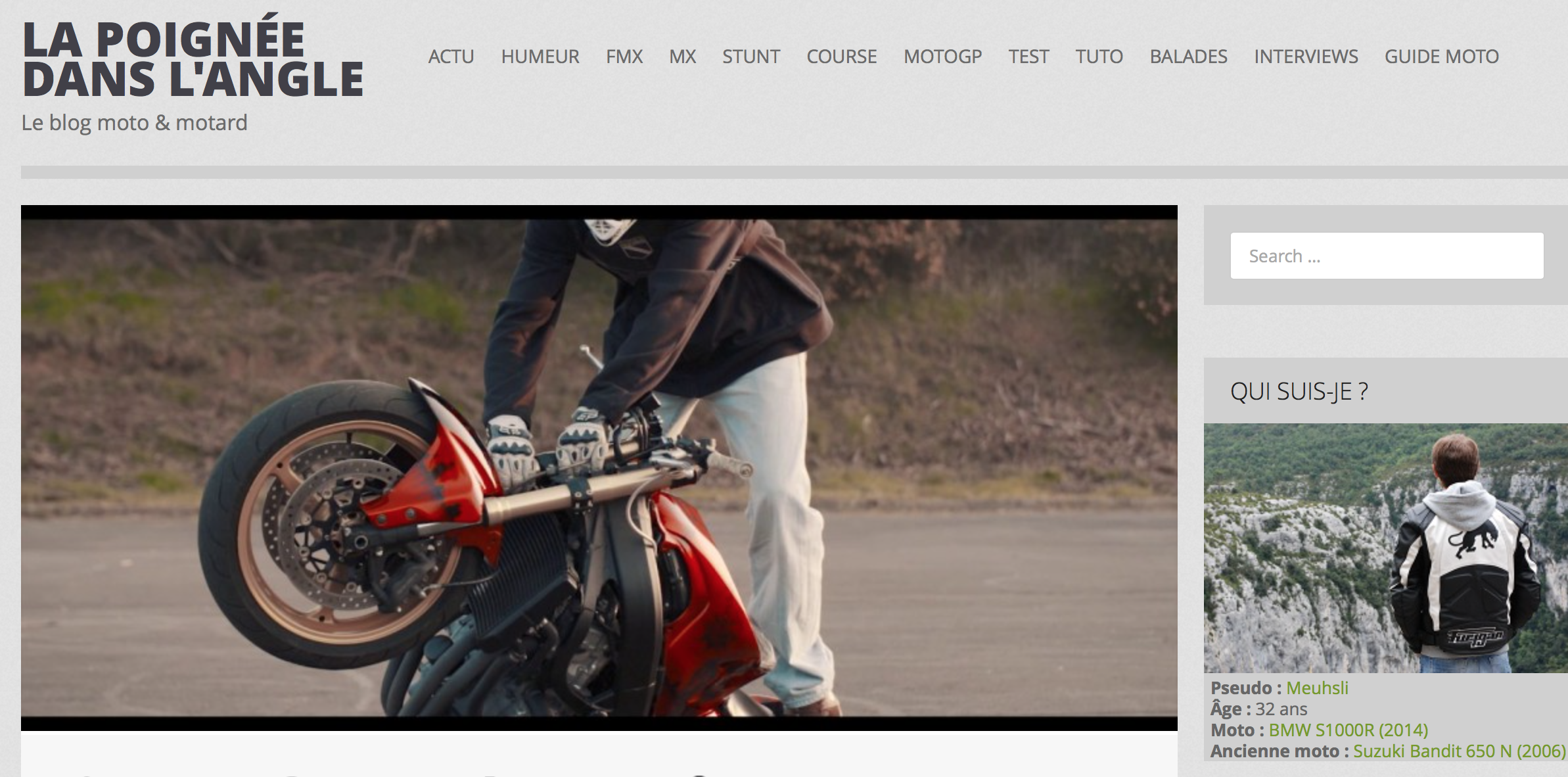 Sebastien Bulté : la poignée dans l'Angle