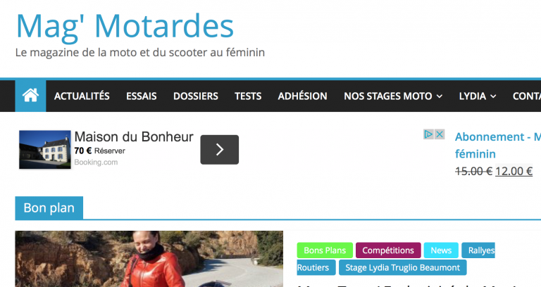 Site web de Lydia Truglio Beaumont : Miss RR