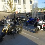 Motard Rennais à Guingamp