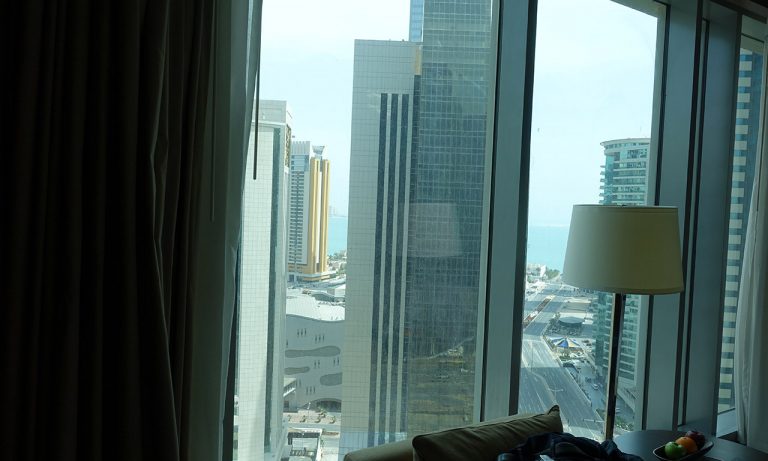 vue mer depuis ma chambre d'hôtel