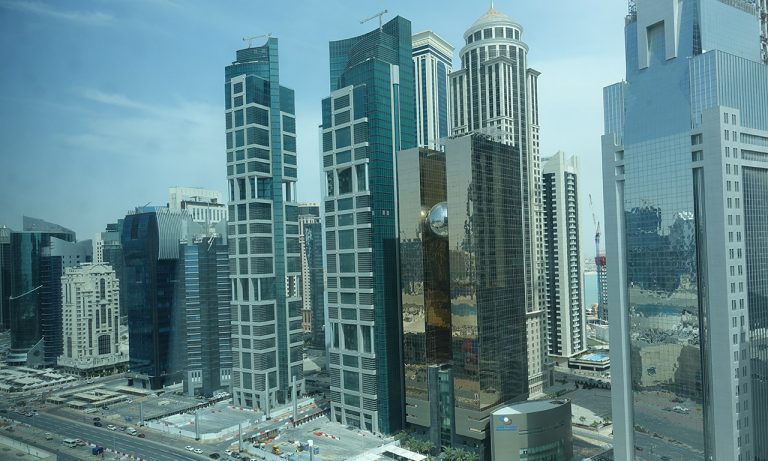 vue de ma chambre à Doha