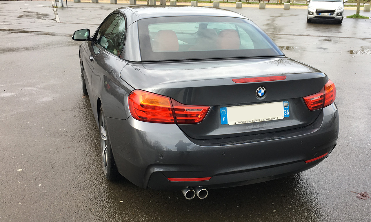 cabriolet sportif, presque