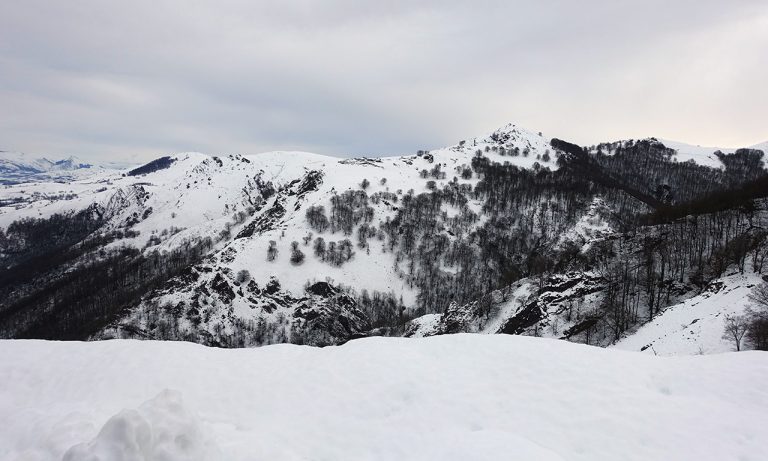 vue sur les montagnes Pyrénéennes