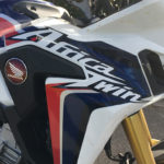 Africa Twin bleu blanche et rouge