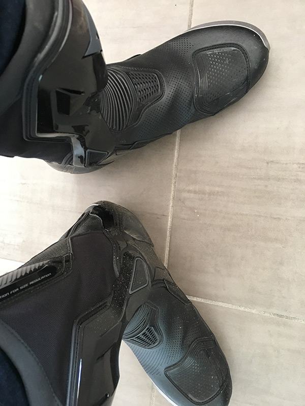Botte moto Dainese de David Jazt