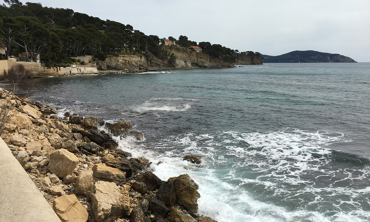 Essai moto à la Ciotat, au sud de Marseille