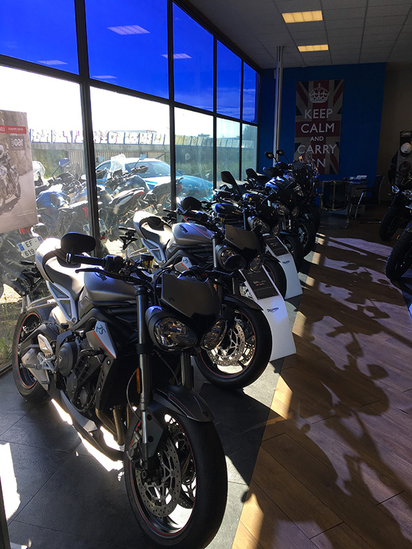 Concession moto Triumph Provence