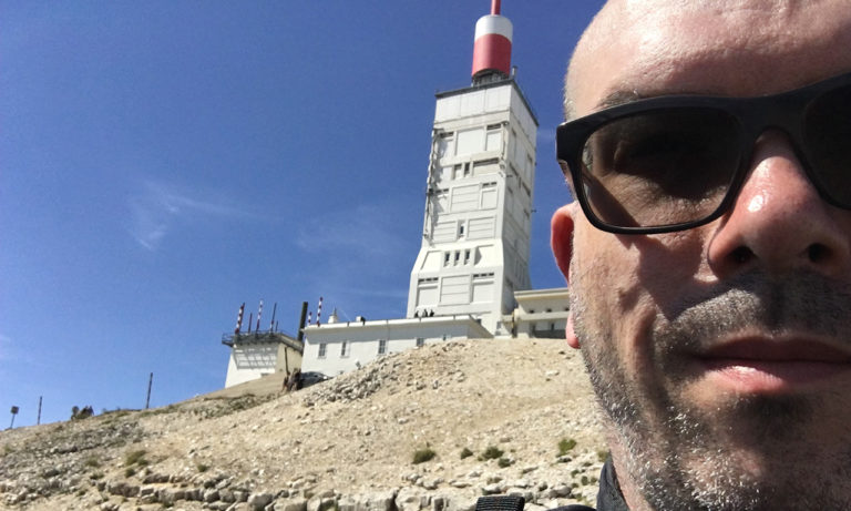M. Jazt au Mont Ventoux