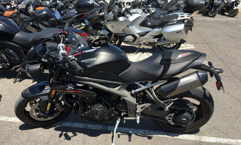 Speed Triple Rs chez BMW Camp Major à Aubagne