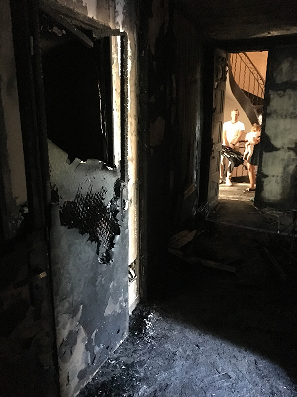 vue depuis le couloir